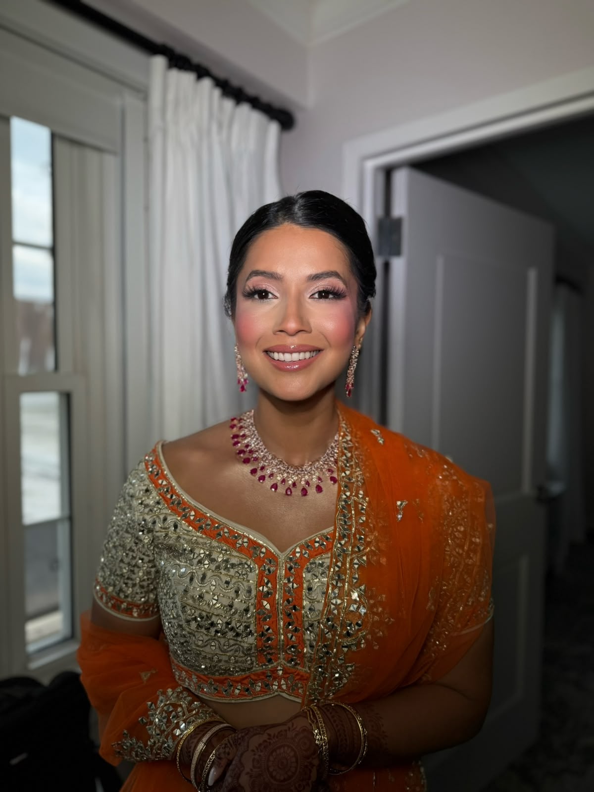 South Asian bridal makeup